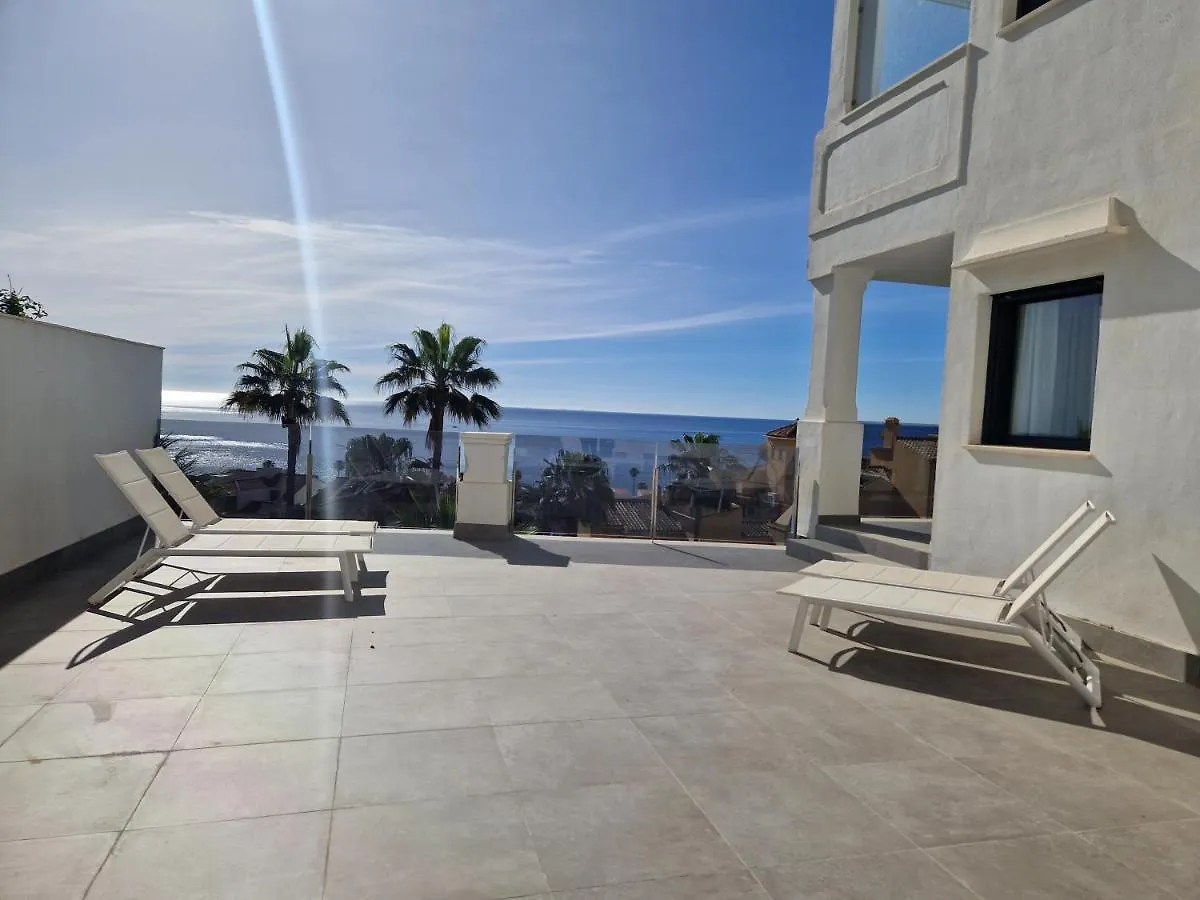Luxury 2 Bedrooms Apt With Seaview Blue Suite 4104 Manilva Apartamento
